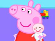 Игра Пазл: Свинка Пеппа и новорожденный онлайн