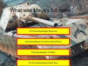 Игра Танковая викторина: Маус онлайн