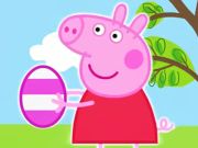 Игра Пазл: Пасхальные яйца Свинки Пеппы онлайн