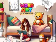 Игра Искусство слова: Цветная книга-головоломка онлайн