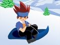 Игра Бейблейд на санках онлайн Игра Бейблейд на санках онлайн