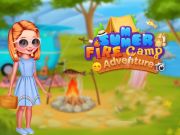 Игра Летние приключения в костровом лагере онлайн
