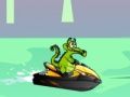 Игра Гонки на моторных лодках в болоте онлайн