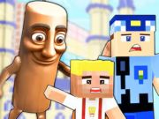 Игра Пазл: Итальянский Брейнрот и Майнрафт онлайн