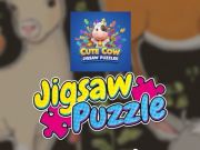 Игра Пазл: Милая корова онлайн