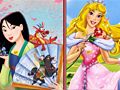 Игра Мулан и Аврора онлайн
