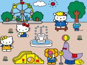 Игра Хэлло Китти: создание сцены онлайн
