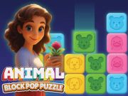 Игра Животные: Блочная головоломка онлайн