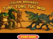 Игра Итальянский Брейнрот: Тунг Тунг Перетягивание каната онлайн