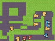 Игра Защита Дино 2D онлайн