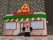 Игра Доставка пиццы Обби онлайн