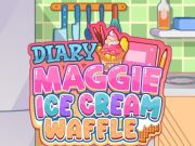 Игра Дневник Мэгги: Вафли с мороженым онлайн