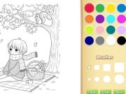 Игра Книжка раскраска для детей: Уютный онлайн
