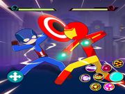 Игра Стикмен: Бой героев онлайн