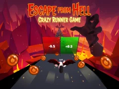 Игра Escape from Hell: Crazy Runner Game онлайн