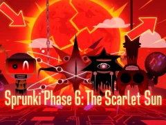 Игра Sprunki Phase 6: The Scarlet Sun онлайн