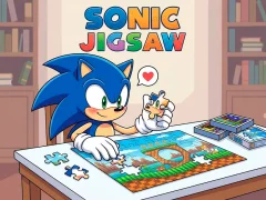 Игра Sonic Jigsaw онлайн