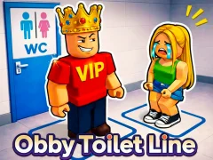Игра Obby Toilet Line онлайн