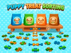 Игра Puppy Treat Sorting онлайн