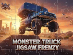 Игра Monster Truck Jigsaw Frenzy онлайн