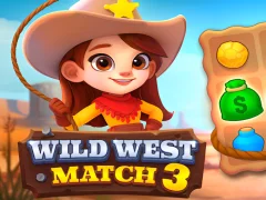 Игра Wild West Match 3 онлайн