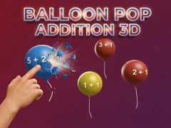 Игра Balloon Pop Addition 3D онлайн
