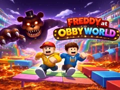 Игра Freddy at Obby World онлайн