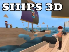 Игра Ships 3D IO онлайн