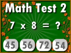 Игра Math Test 2 онлайн