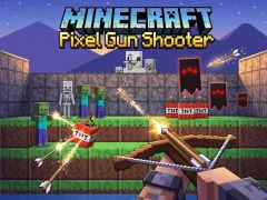 Игра Minecraft Pixel Gun Shooter онлайн