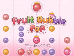 Игра Fruit Bubble Pop онлайн