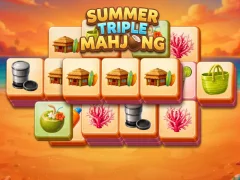 Игра Summer Triple Mahjong онлайн
