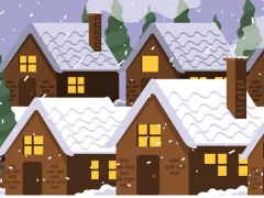 Игра Christmas Town Difference онлайн