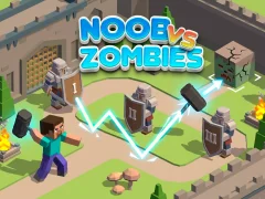 Игра Noob vs Zombies онлайн