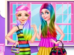 Игра Princess Rainbow Look онлайн