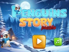 Игра Penguins Story Puzzle онлайн