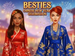 Игра Besties Chinese New Year Celebration онлайн