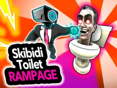 Игра Skibidi Toilet Rampage онлайн