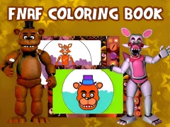 Игра FNAF Coloring Book онлайн