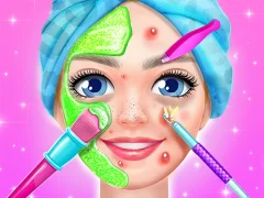 Игра DIY Makeup Salon Spa Makeover Studio онлайн