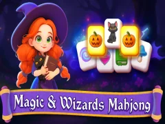 Игра Magic and Wizards Mahjong онлайн