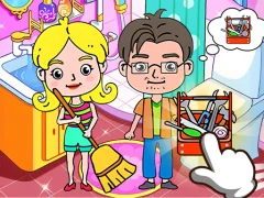 Игра Toka Boka Home Clean Up Design онлайн