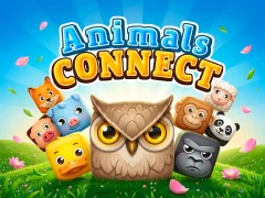 Игра Animals Connect онлайн