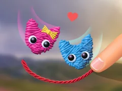Игра Love Cats Rope онлайн