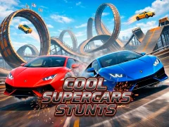 Игра Cool SuperCars Stunts онлайн