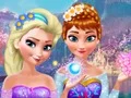 Игра Anna & Elsa Makeover онлайн