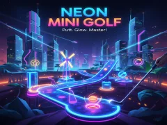 Игра Neon Mini Golf онлайн