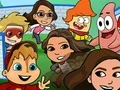 Игра Nickelodeon Tag attack онлайн