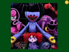 Игра Poppy Huggy Horror Sliding онлайн