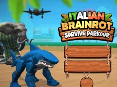 Игра Italian Brainrot Survive Parkour онлайн